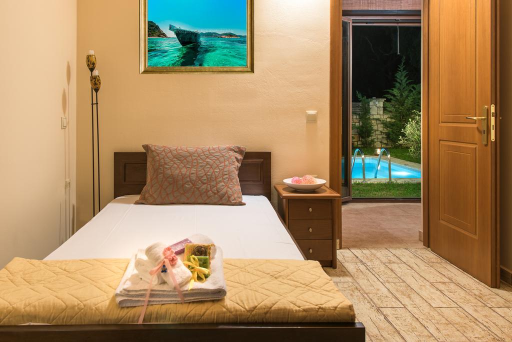 Astarte Villas - Kyveli Luxurious Private Villa Gaitani Camera foto